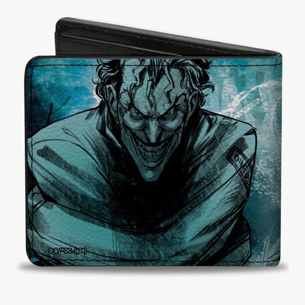 DC Comics Wallet, Bifold, The Joker Straight Jacket Pose - Picture 3 of 9